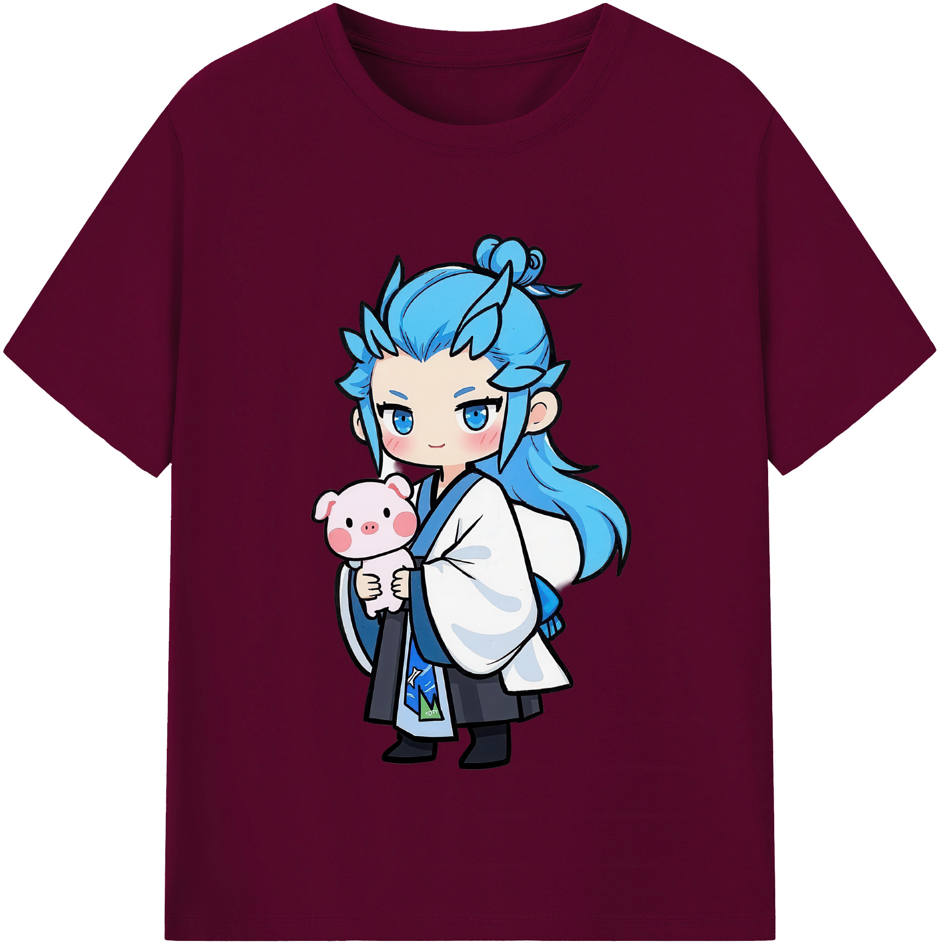 （画像用） Ne Zha 2 ナタ 魔童の大暴れ レディースカジュアルプリントTシャツ（綿100％）